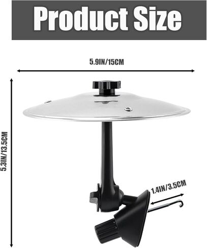تنفيس هواء Cymbal Crash Crash ، الصنج الصغير لعشاق الموسيقى ، سهلة المقطع على الصنج لجميع أنواع المركبات (الفضة) in Kuwait