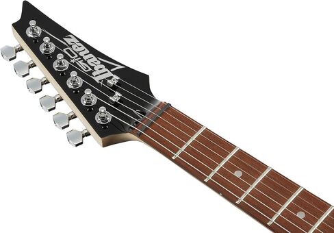 Ibanez grx70qa rg gio electric guitar - حزمة انفجار زمرد شفاف مع مكبر للصوت ، حقيبة أزعج ، موالف ، كابل ، اختيارات ، قرص DVD التعليمي أوستن بازار ، وقطعة تلميع in Kuwait