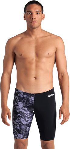 Arena Mens Arena Performance Men's Crackle Swim Jammer Athletic Swimwear Professional Swimsuit in Saudi Arabia
