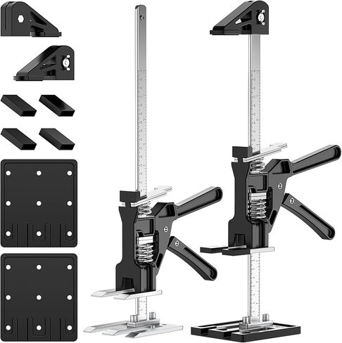 مقبس الذراع الموفر للعمال مقبس البناء متعدد الوظائف ، مقابس الأثاث ， ارتفاع الرفع 10 بوصات 300 رطل الحمل لتثبيت النوافذ والأبواب ورفع الأثاث وأدوات النجارة الخشبية in Kuwait