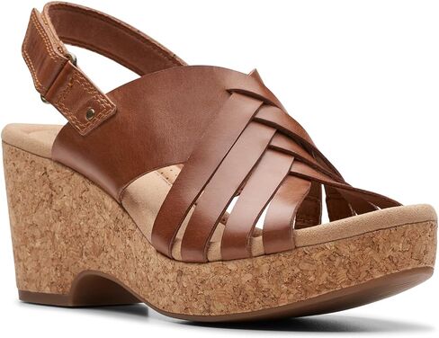 Clarks Women's Giselle Ivy Wedge Sandal in Saudi Arabia