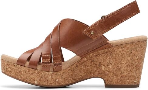 Clarks Women's Giselle Ivy Wedge Sandal in Saudi Arabia