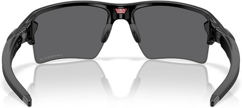 Oakley Men's OO9488 FLAK 2.0 XXL نظارة شمسية مستطيلة مستقطبة ، أسود غير لامع/أسود ، 63 مم in Kuwait