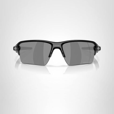 Oakley Men's OO9488 FLAK 2.0 XXL نظارة شمسية مستطيلة مستقطبة ، أسود غير لامع/أسود ، 63 مم in Kuwait