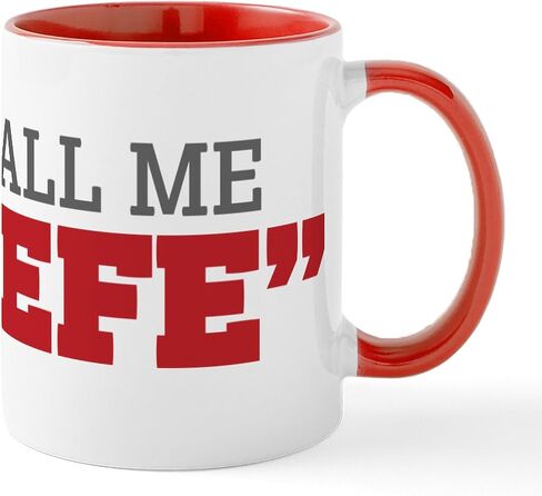 أكواب CafePress They Call Me El Jefe سعة 11 أونصة (325 مل) كوب قهوة من السيراميك in Kuwait