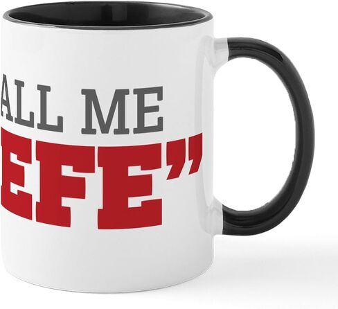 أكواب CafePress They Call Me El Jefe سعة 11 أونصة (325 مل) كوب قهوة من السيراميك in Kuwait
