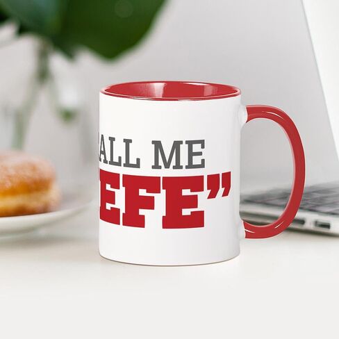 أكواب CafePress They Call Me El Jefe سعة 11 أونصة (325 مل) كوب قهوة من السيراميك in Kuwait