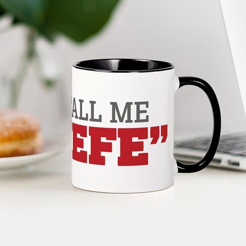 أكواب CafePress They Call Me El Jefe سعة 11 أونصة (325 مل) كوب قهوة من السيراميك in Kuwait