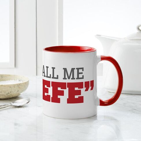 أكواب CafePress They Call Me El Jefe سعة 11 أونصة (325 مل) كوب قهوة من السيراميك in Kuwait