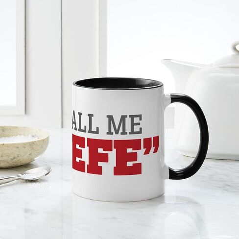 أكواب CafePress They Call Me El Jefe سعة 11 أونصة (325 مل) كوب قهوة من السيراميك in Kuwait