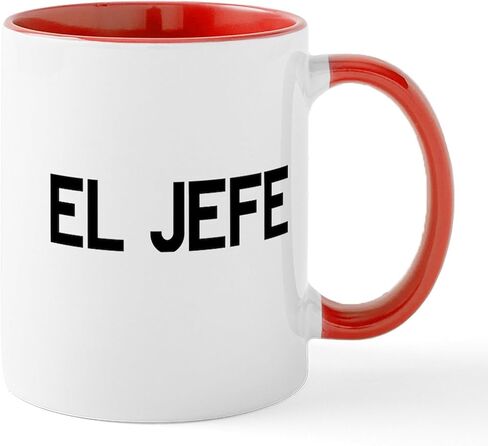 أكواب CafePress They Call Me El Jefe سعة 11 أونصة (325 مل) كوب قهوة من السيراميك in Kuwait