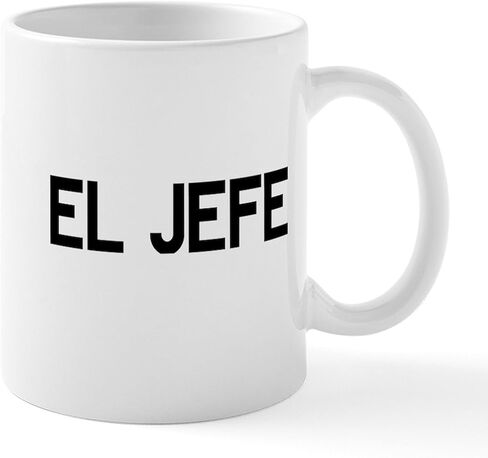 CafePress They Call Me El Jefe Mugs 11 oz (325 ml) Ceramic Coffee Mug in Saudi Arabia