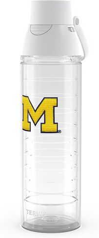 Tervis Venture Lite Michigan Wolverines - Primary Logo Made in USA Double Walled Insulated Tumbler Travel Cup Keeps Drinks Cold & Hot, 24oz Water Bottle, Classic in Saudi Arabia