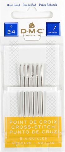 Size 24 Cross Stitch Needles(6) in Saudi Arabia