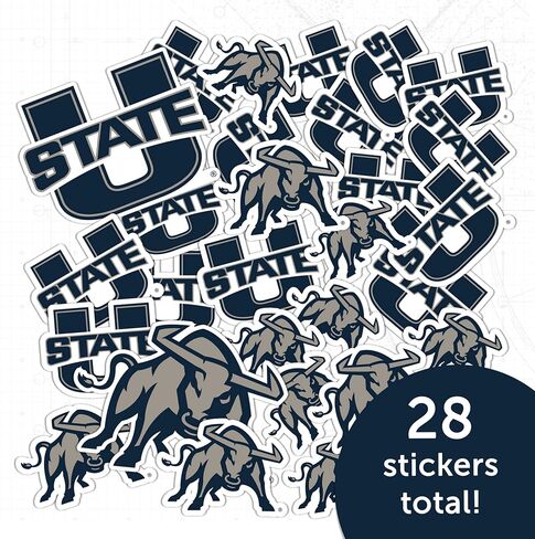 Desert Cactus Utah State University Sticker USU Aggies Sticker Vinyl Decals Laptop Water Bottle Car Scrapbook Sheet T1 (Type 1-1) in Saudi Arabia