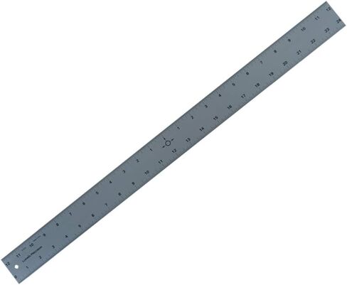 Ludwig Precision 12" Center-Finding Aluminum Straight Edge, 81212 in Saudi Arabia