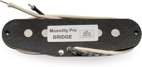 Musiclily Pro ST-50S Staggered Alnico 5 Single Coil Neck Middle Bridge Pickups Set for Strat Style Electric Guitar, Cream in Saudi Arabia