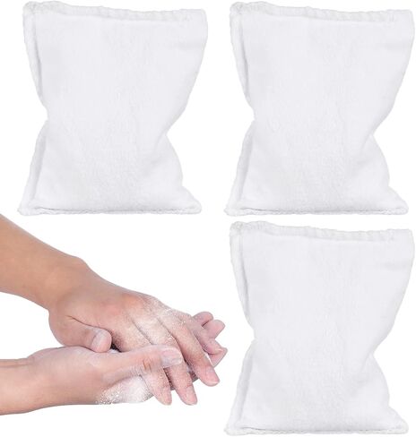 4pcs pack billiard talc powder bags مسحوق اليد الجاف المحمولة للبلياردو الرطوبة الذين يمتصون التلك الحقيبة الآمنة سهلة تحمل قبضة محسنة in Kuwait