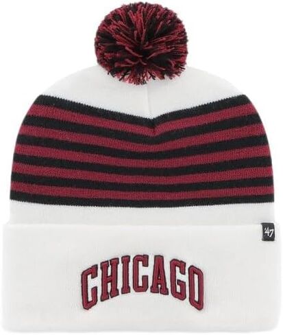 47 City Edition Script Northward Fashion Cuff Beanie Hat with POM - NBA Cuffed Winter Knit Cap in Saudi Arabia