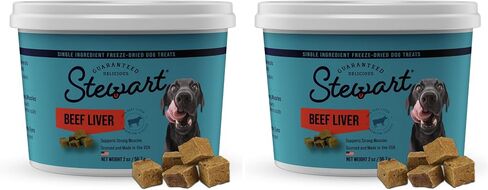 Stewart Freeze Dried Treats 4 oz Beef Liver in Saudi Arabia