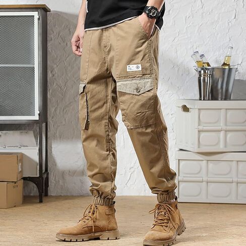 XYXIONGMAO Functional Sweatpants Cargo Tactical Techwear Harem Pants Hip Hop Slacks Streetwear Joggers Overalls for Men in Saudi Arabia