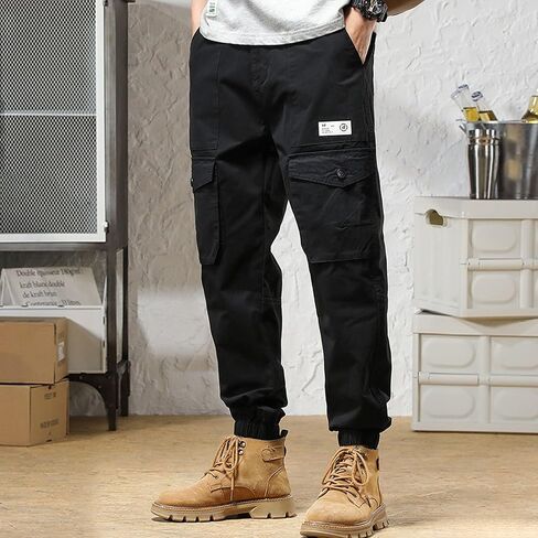 XYXIONGMAO Functional Sweatpants Cargo Tactical Techwear Harem Pants Hip Hop Slacks Streetwear Joggers Overalls for Men in Saudi Arabia