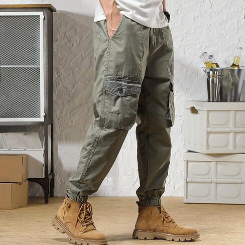 XYXIONGMAO Functional Sweatpants Cargo Tactical Techwear Harem Pants Hip Hop Slacks Streetwear Joggers Overalls for Men in Saudi Arabia