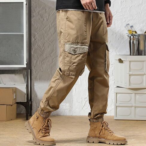 XYXIONGMAO Functional Sweatpants Cargo Tactical Techwear Harem Pants Hip Hop Slacks Streetwear Joggers Overalls for Men in Saudi Arabia