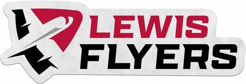 راية مقطوعة على شكل طائرة من Rico Industries NCAA Lewis University Flyers - ديكور المنزل وغرفة المعيشة - لباد ناعم EZ للتعليق in Saudi Arabia