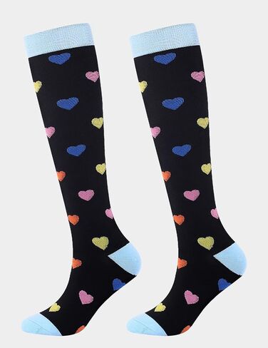 Socks for Women Men Knee Support Running Travel Athletic Running Hiking Compression Sock in Saudi Arabia