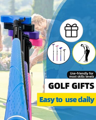 KOFULL Kids Putter, Mini Golf Putter Adjustable to Perfectly Height, Golf Putters Easy to Use, Two-Way Putters for Right or Left Handed, Golf Putter for Men Adult Junior, Kids Golf Clubs 2 Packs in Kuwait