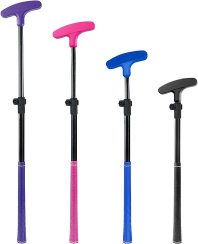 KOFULL Kids Putter, Mini Golf Putter Adjustable to Perfectly Height, Golf Putters Easy to Use, Two-Way Putters for Right or Left Handed, Golf Putter for Men Adult Junior, Kids Golf Clubs 2 Packs in Kuwait