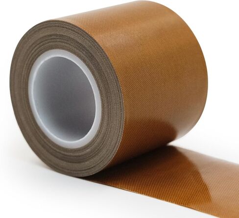 شريط Teflon ، شريط ptfe درجة الحرارة العالية لآلة سدادات الفراغ ، 1 بوصة × 33 قدم × 0.18 ملم in Kuwait