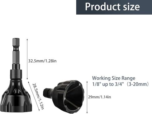 أداة الشطب الخارجية مع شفرات كربيد ، أداة 2pcs Bolt Deburring مع سرعان in Kuwait