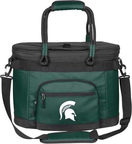 العلامات التجارية الشعار NCAA Flex -Can Cooler-بطانة تسرب محققة للحرارة ، يبقى باردًا لساعات ، حزام كتف قابل للتعديل-رائع للخلع والنزهات in Kuwait