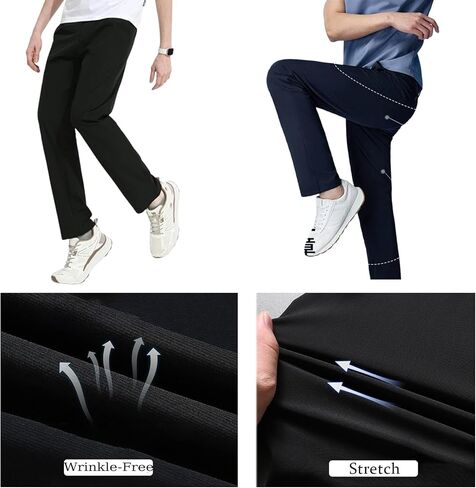 سراويل نشطة تمتد للنساء ، comfysfit.com بانت ، تمتد - نساء فائق الامتداد السراويل الحرير الراحة غير الرسمية in Saudi Arabia