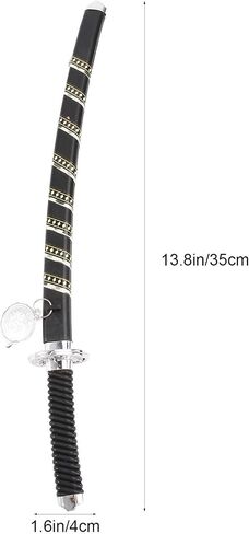 Ciieeo Mini Sword Katana Slayer Samurai Toy Sword 35CM Plastic Japanese Samurai for Halloween Decoration Toy Props Sword（35CM） in Saudi Arabia
