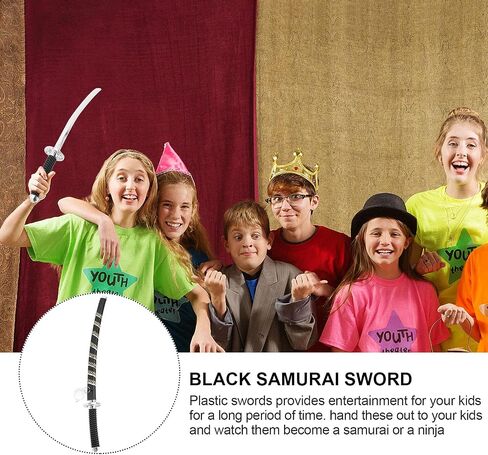 Ciieeo Mini Sword Katana Slayer Samurai Toy Sword 35CM Plastic Japanese Samurai for Halloween Decoration Toy Props Sword（35CM） in Saudi Arabia
