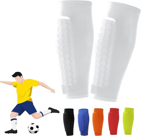 Shin Defender Shin Guards Kids ، Soccer Shin Musts for Youth Adul in Kuwait