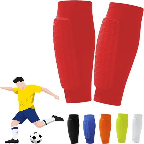 Shin Defender Shin Guards Kids ، Soccer Shin Musts for Youth Adul in Kuwait