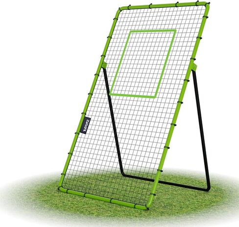 Volleyball Rebounder Net 7x4 FT, Bounce Back Net 5 Adjustable Angles with High-Tension Netting, Portable Volleyball Training Equipment for Spiking, Bumping, Serving in Saudi Arabia