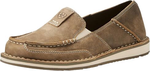 ARIAT BMVY9 Womens Cruiser Brown Bomber/Distressed Flag 5.5 in Saudi Arabia