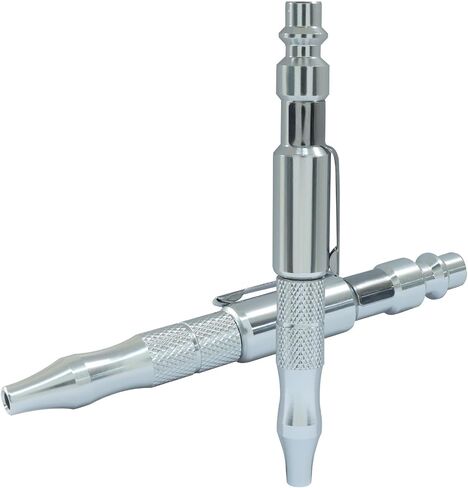 2pcs Adjustable Pocket Air Blow Gun, 4.36inch | Type Plug "M" 1/4 Inches Quick Plug, Dust Cleaning, Air Tool Parts and Accessories in Saudi Arabia