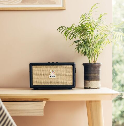 Orange Box - مكبر صوت بلوتوث المحمول الذي يقدم صوت صوت استوديو ، نطاق 15 مترًا ، طاقة RMS 50W ، عمر بطارية طويل ، iOS و Android Connectivity - رائع للحرزات والمهرجانات والشواء والأعياد in Saudi Arabia