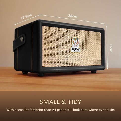 Orange Box - مكبر صوت بلوتوث المحمول الذي يقدم صوت صوت استوديو ، نطاق 15 مترًا ، طاقة RMS 50W ، عمر بطارية طويل ، iOS و Android Connectivity - رائع للحرزات والمهرجانات والشواء والأعياد in Saudi Arabia