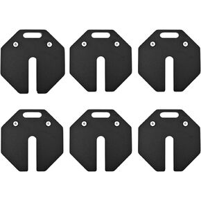 لوحات وزن الدمبل القابلة للتعديل 8 قطع ، كل 5 رطل (5 رطل × 8) متعددة الاستخدامات متينة in Kuwait