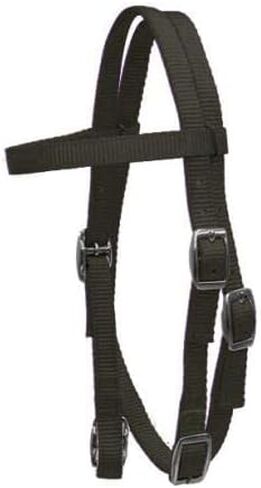Showman Pony Size Premium Nylon Browband Headstall in Kuwait