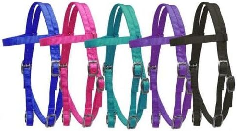 Showman Pony Size Premium Nylon Browband Headstall in Kuwait