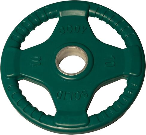 Body-Solid Colored Rubber Grip Olympic Plates (Blue) - 35 lb pair in Kuwait