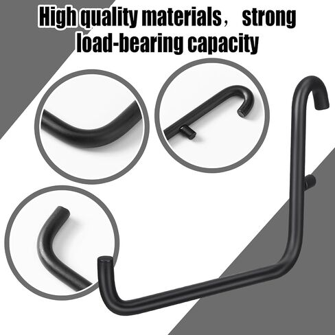 24 PEGBoard Hooks متوافقة مع Ikea Skadis Pegboard ، Long L Hooks Pegboard Accessories لأداة تخزين المكاتب المنزلية ، لوحات المفاتيح عرض (أبيض) in Kuwait